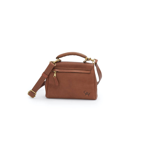 HILDE handbag, marron